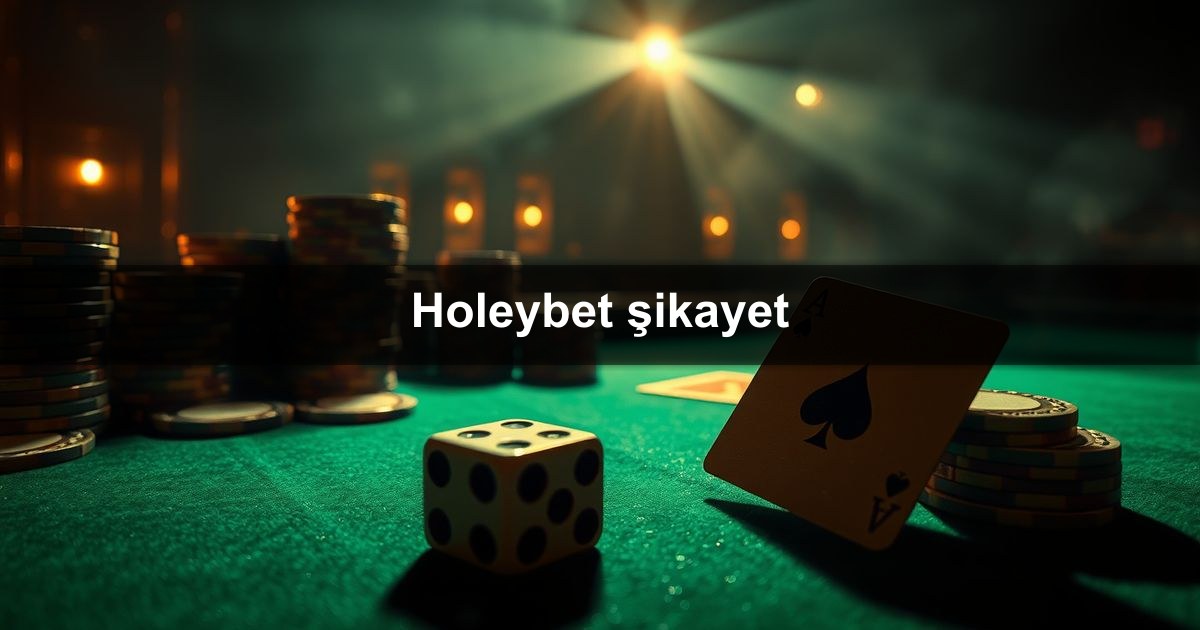 Holeybet şikayet
