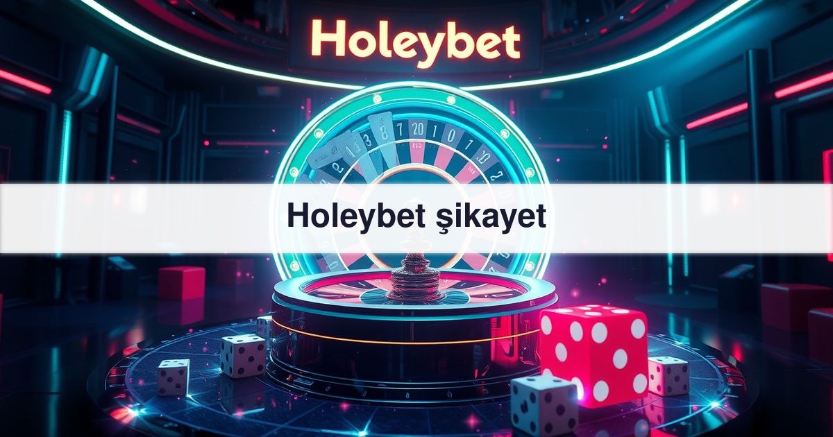 Holeybet şikayet